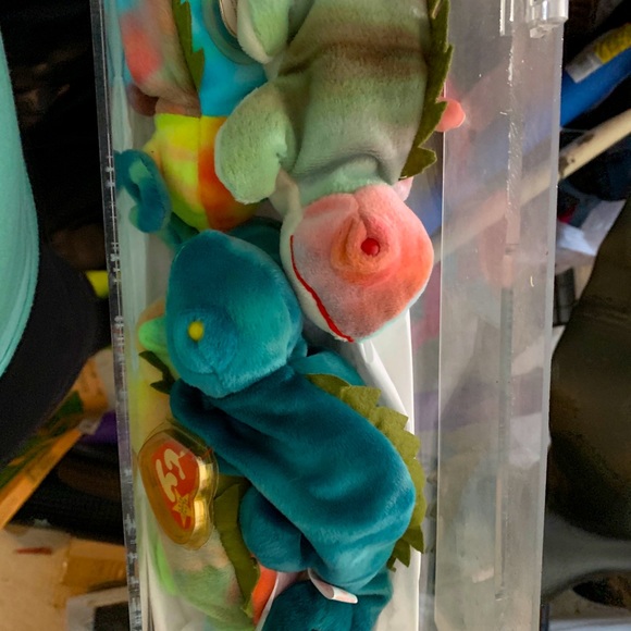 Chameleon Beanie Babies - Picture 1 of 2